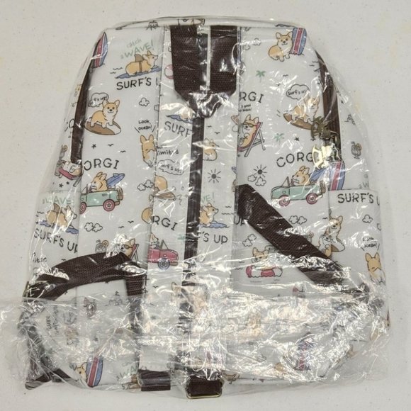 Waterproof Corgi Backpack Convertible Sling Bag main image 5